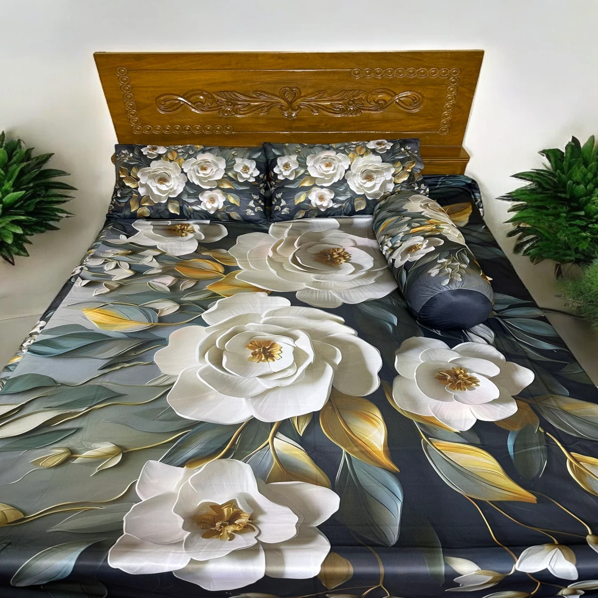 China Premium 3D Design Bed Sheet-(10)