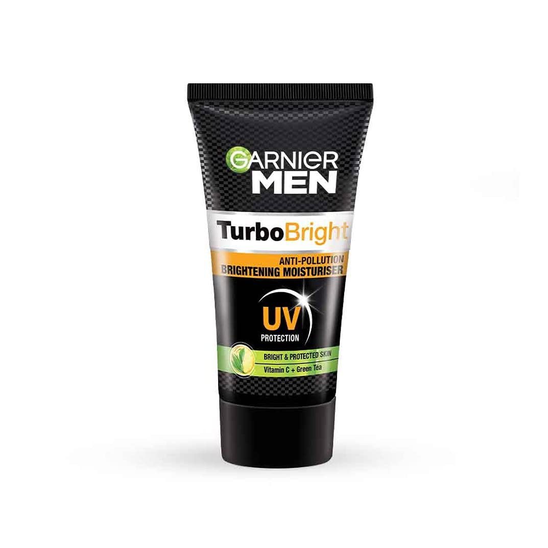 Garnier Men Turbo Bright Anti-Pollution 40gm Brightening Moisturizer | India