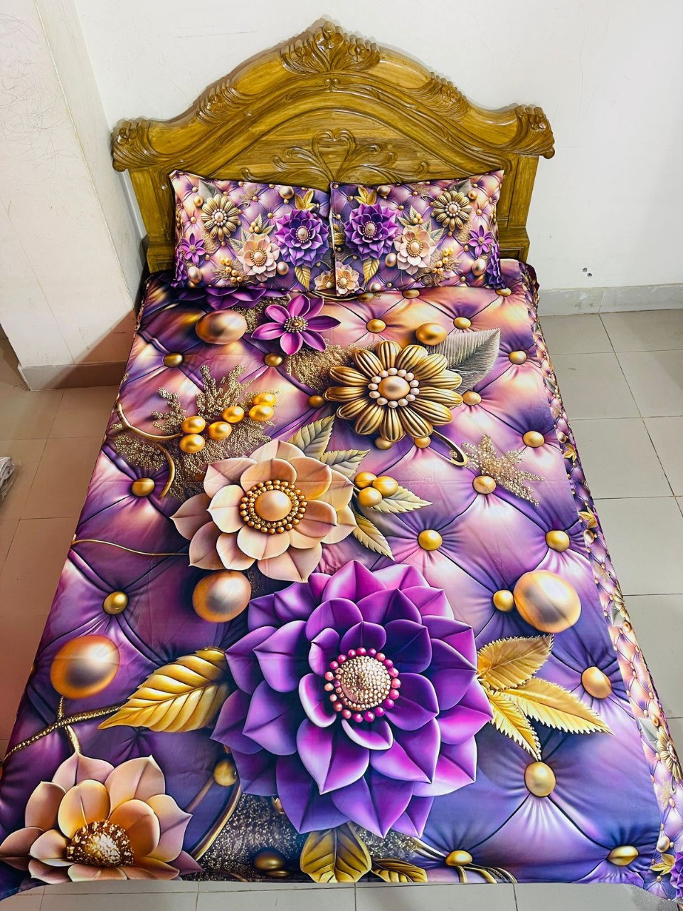 China Premium 3D Design Bed Sheet-(26)