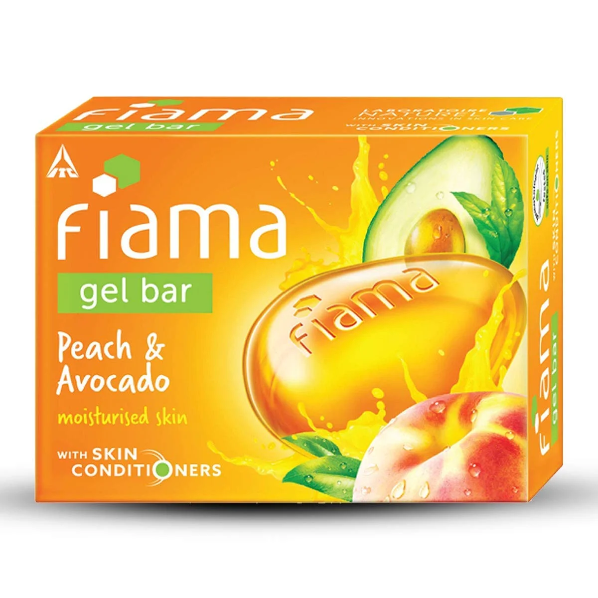 Fiama 125g Soap Gel Bar Peach & Avocado