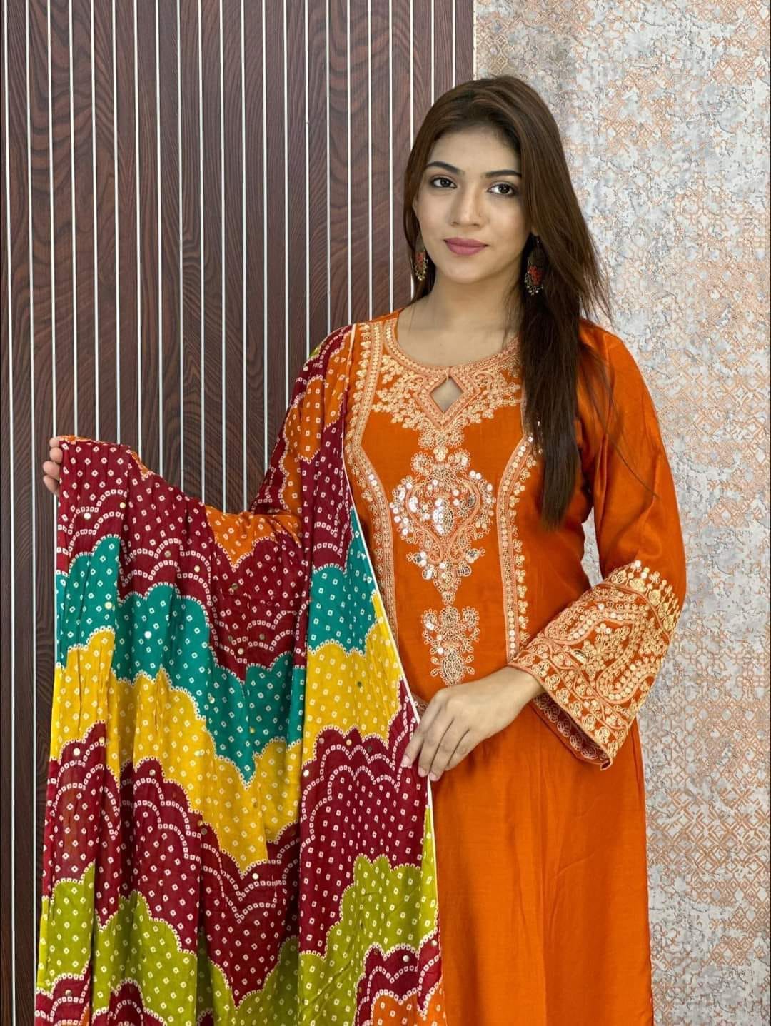 Linen Sequence Three Piece