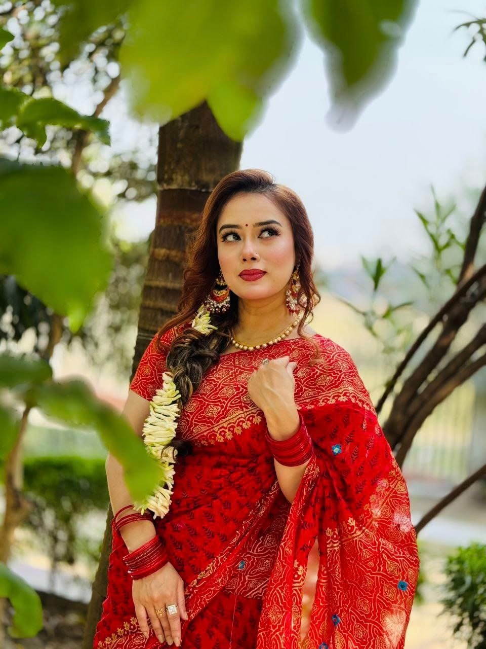 Elegant Vibe Semi Muslin Saree
