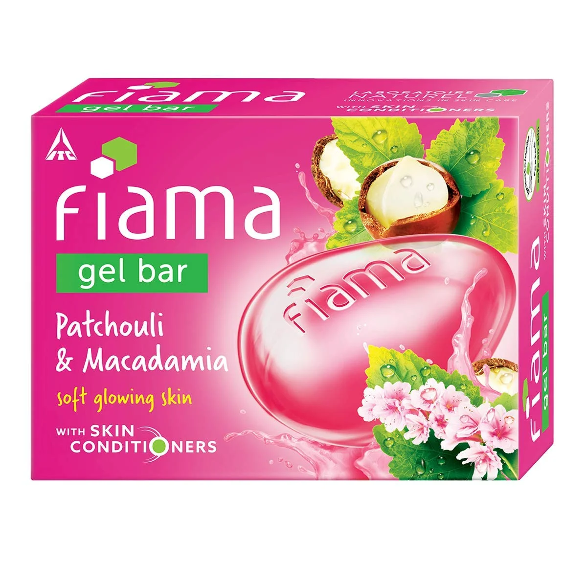 Fiama 125g Soap Gel Bar Patchouli & Macadamia
