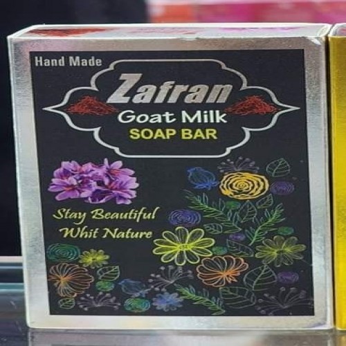 Hand Made Zafran Goat Milk Soap Bar