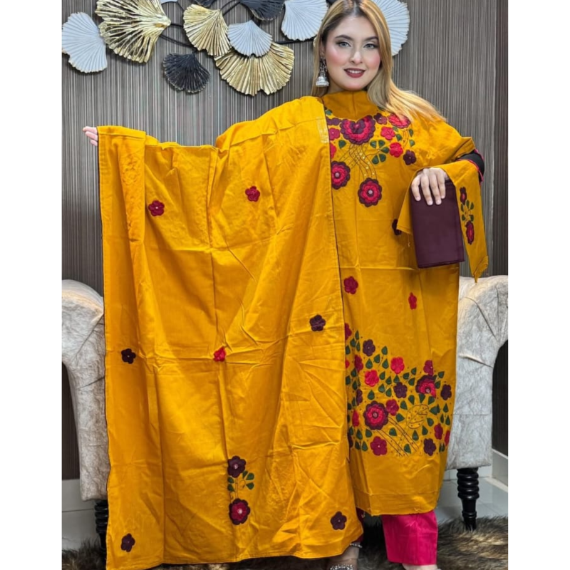 Pride soft cotton full applique Three-piece. -(34)