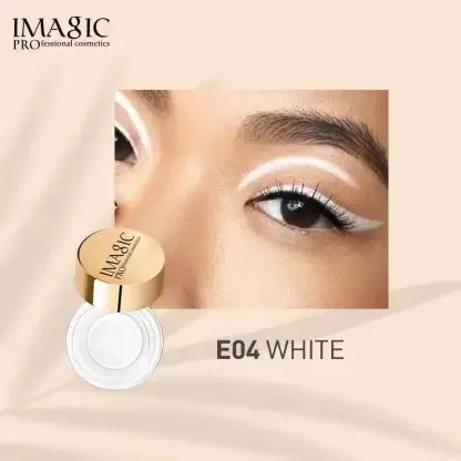 Imagic Professional Waterproof Gel Eyeliner E04 -White 4gm