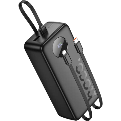 HOCO J132B 30000mAh 22.5W Plus PD20W Fast Charging Adapter Travel Power Bank With 3 Cables