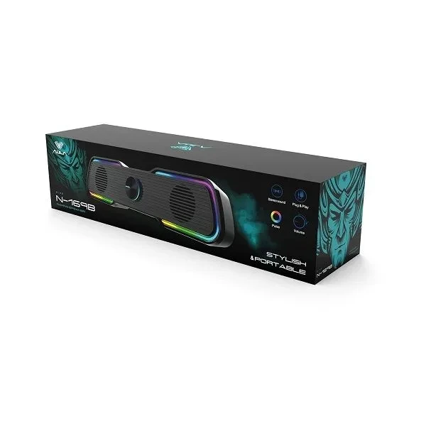 AULA N-169B 360° Surround Sound Bluetooth Speaker