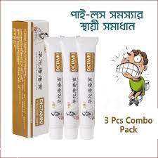 Dictamni Hemorrhoids Herbal Cream - 20g (3 Pcs Combo)