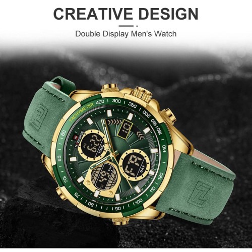 Naviforce 9197 – Golden Green