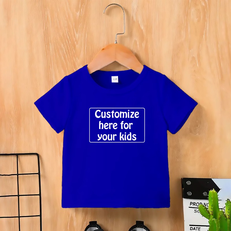 Customize for your Kids (Cotton) T-Shirt -(11)