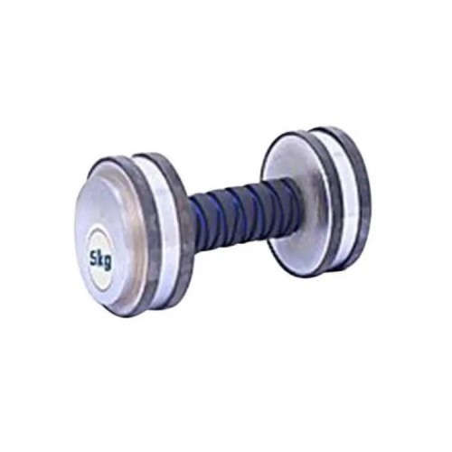 Rubber Grip SS Dumbbell 5 kg Single
