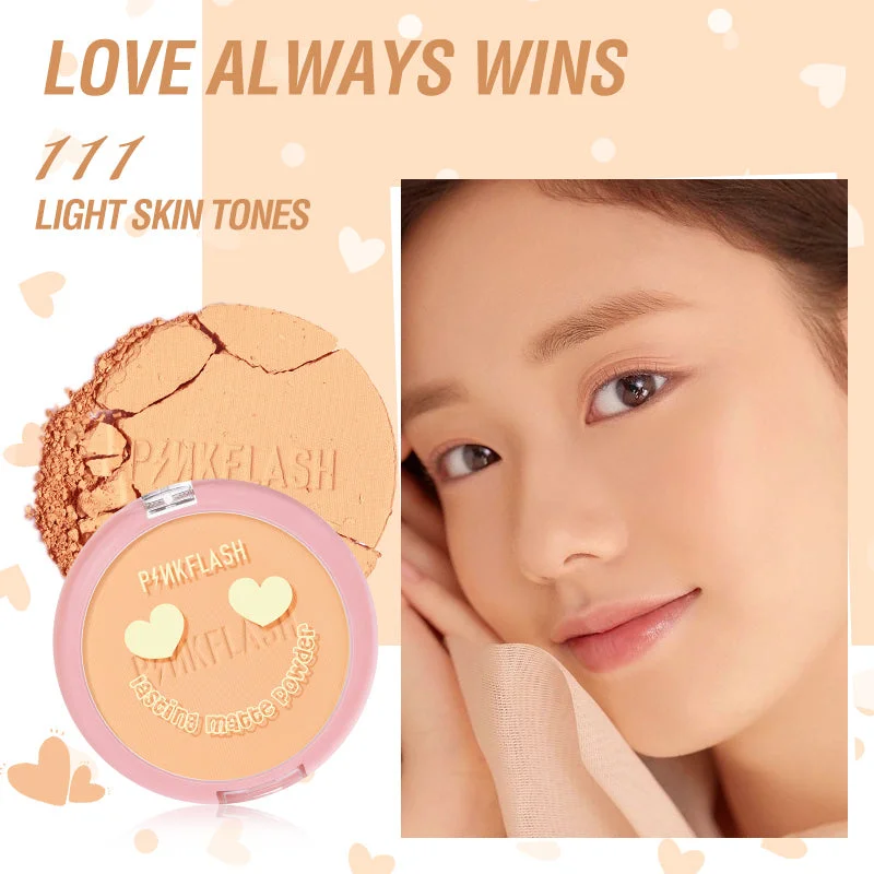 PINKFLASH Lasting Matte Pressed Powder 5.5gm (PF-F08)