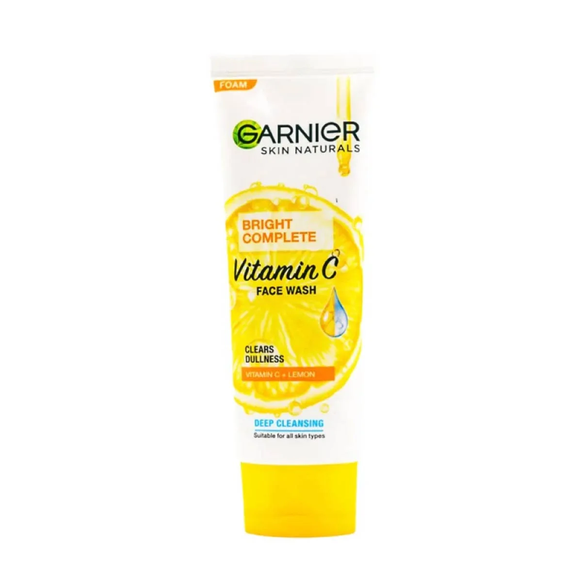 Garnier Bright Complete Vitamin C Face Wash 100ml