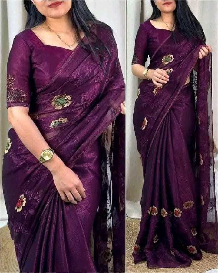 Premium Micro Georgette Saree For Women