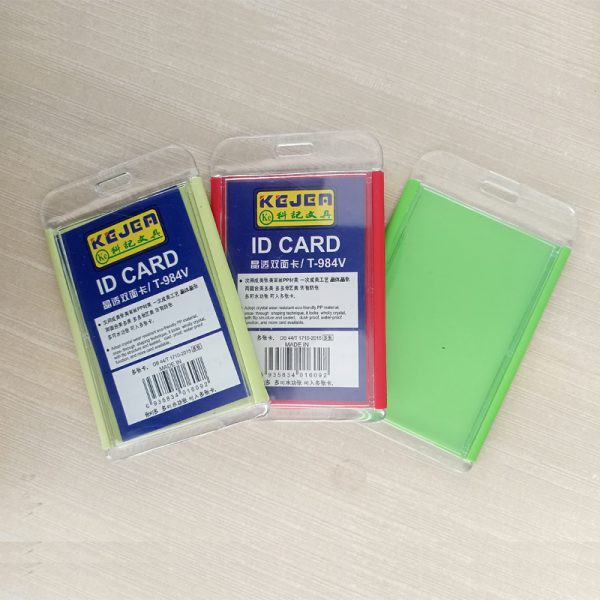 One Sided Id Card Holder- t984v