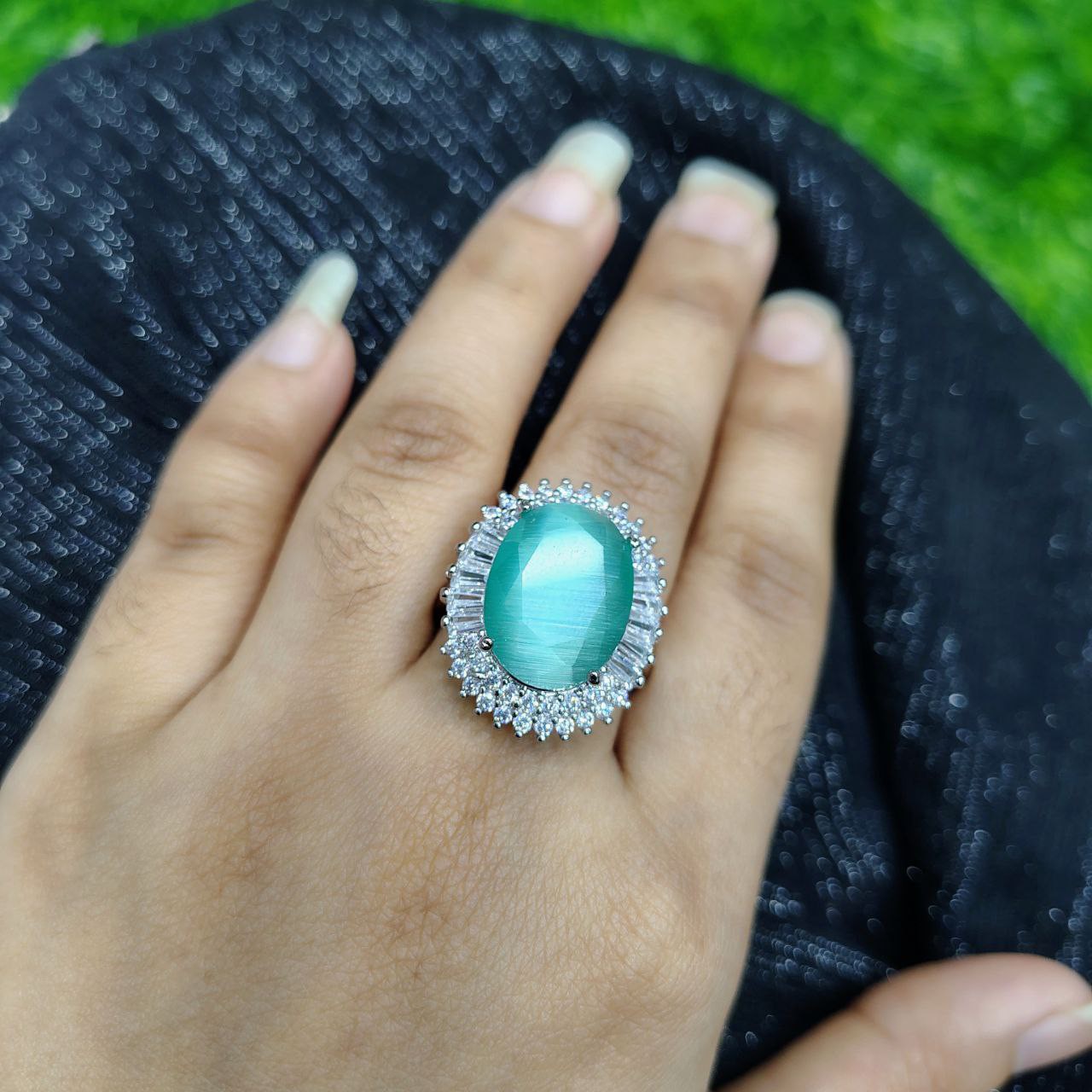 Royal Onyx Crown Ring