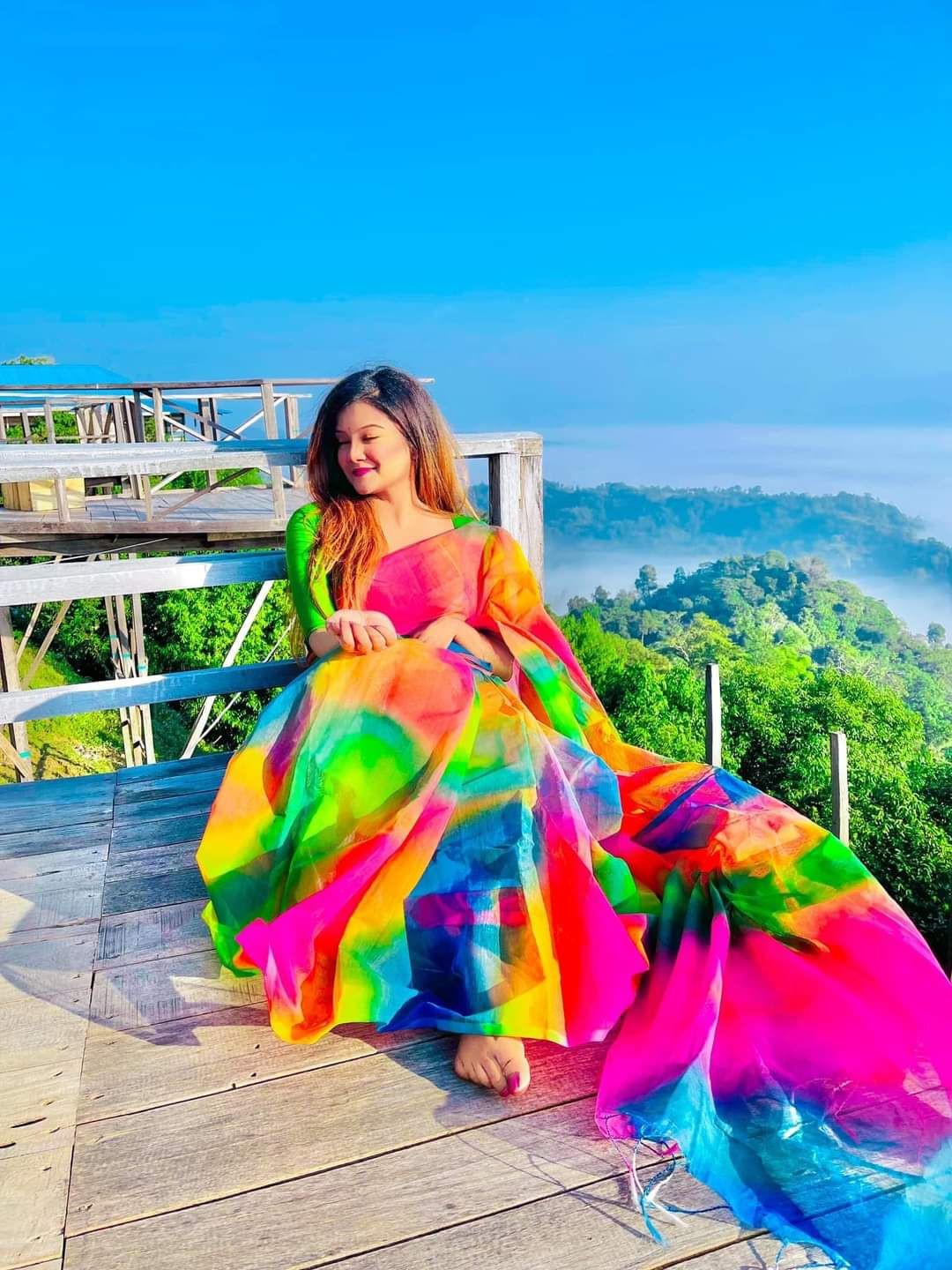 aarong half silk sarees with price