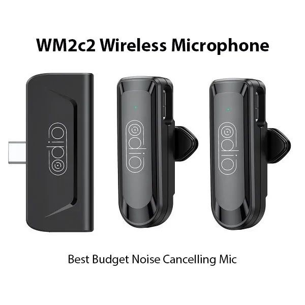 Dual Audio WM2c2 Wireless Microphone For Type C Devices (1:2)