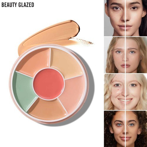 Beauty Glazed Soft Phantom 6 Color Concealer For Women
