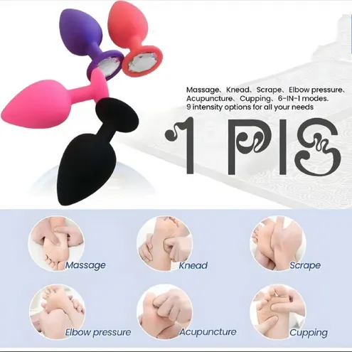 Sangya Omega 1ps Plug: Superior Medical Grade Silicone B Plug for intense Pleasure girls & whomens
