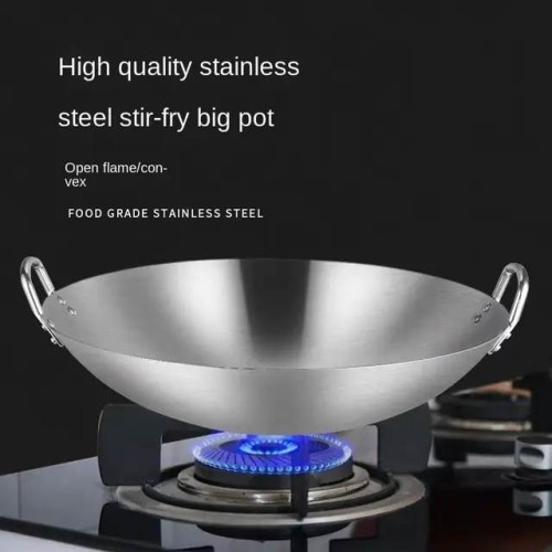 30cm High quality stainless steel fry Pan