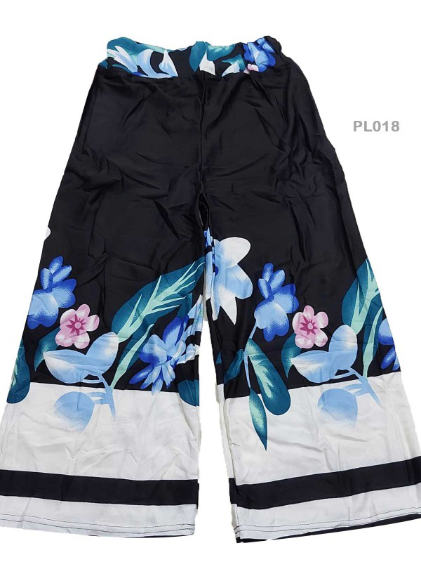 Screen Print Plazo For Ladies