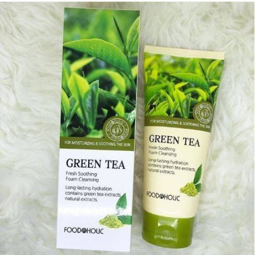 Green tea fresh soothing foam cleansing