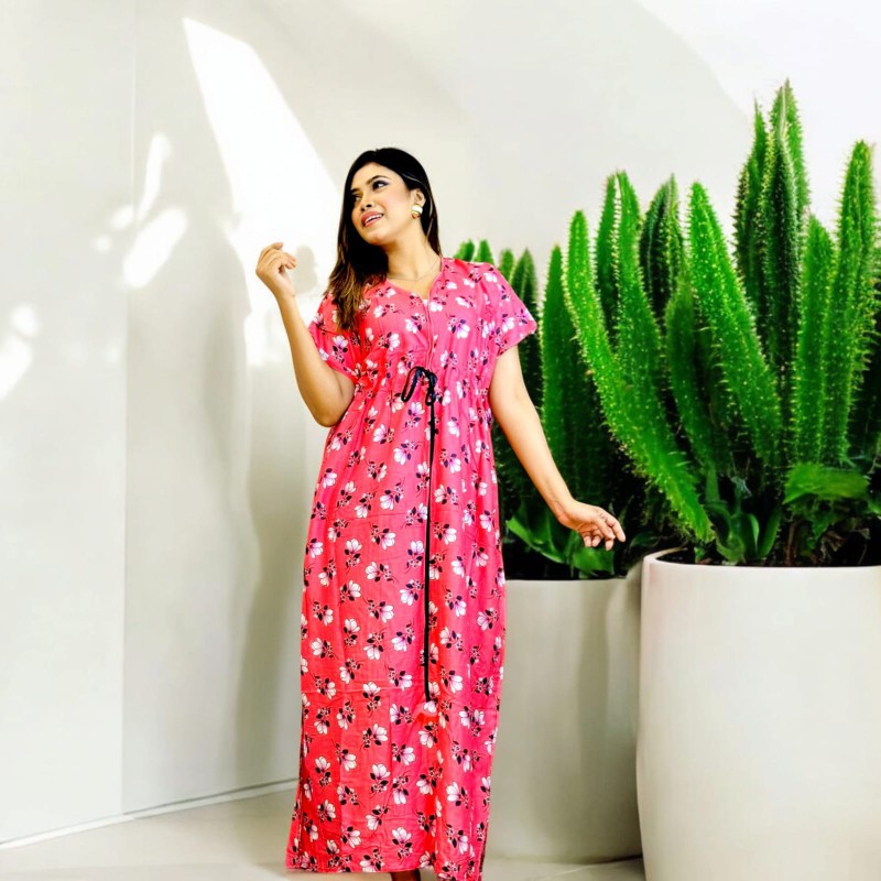 China Linen Kaftan Maxi