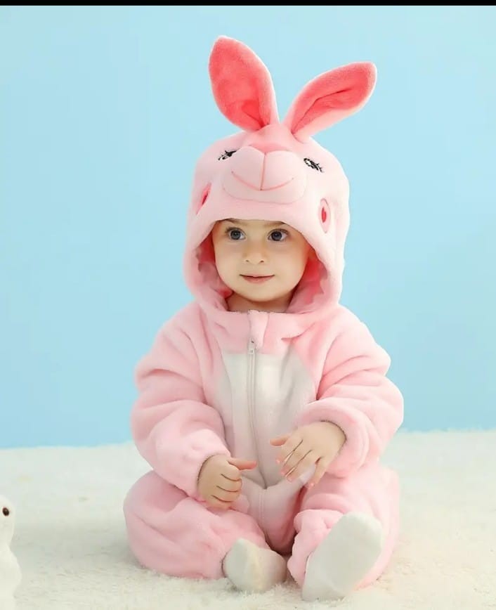 Rabbit One Piece Baby Jumpsuit (11)