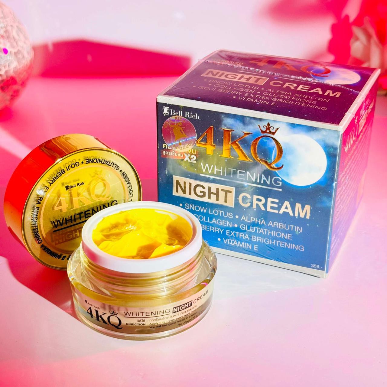 4KQ Whitening Night Cream-(Thailand)