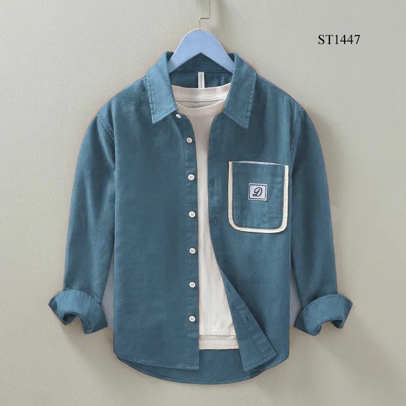 Men's Cotton Casual Full Sleeve Shirt For Men