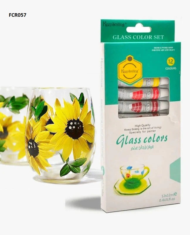 Keep Smiling Glass Colors 12ML – 12 Colors