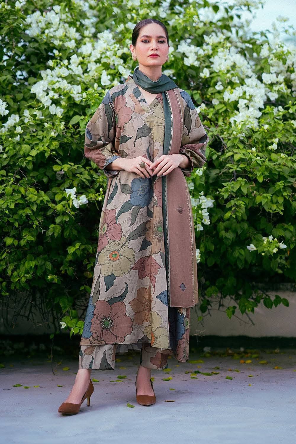 Digital Print Three Piece