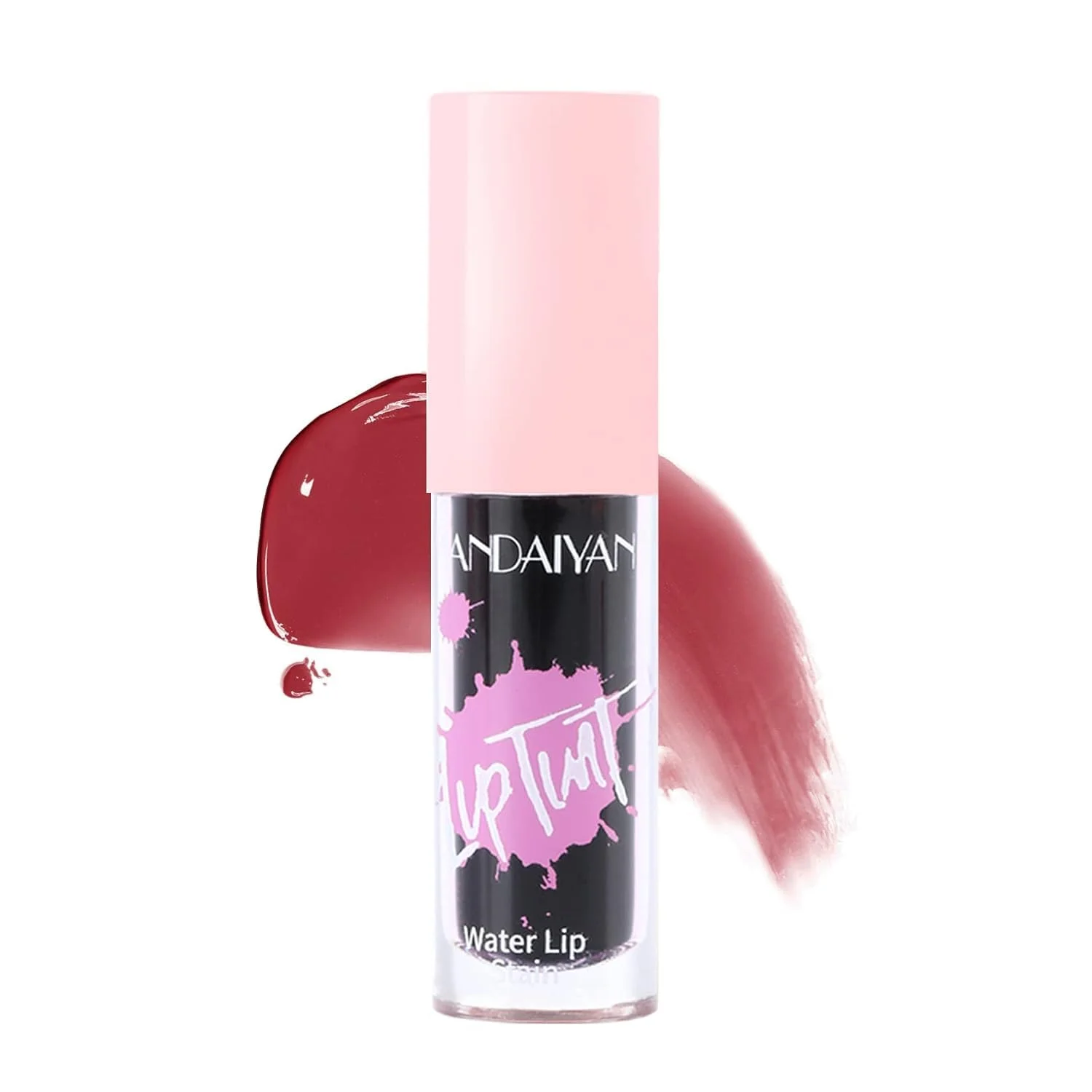 Handaiyan Water Lip Stain Lip Tint | Shade 1-6 | Waterproof Long lasting Smudge proof Plumper Liquid Lipstick and Moisturizing Blush| High pigmented lip Gloss