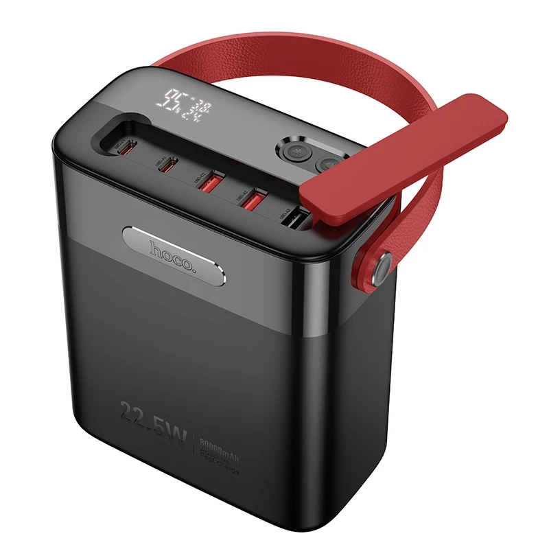 Hoco J143 Title 22.5W+PD20W Fully Compatible Power Bank (80000mAh)