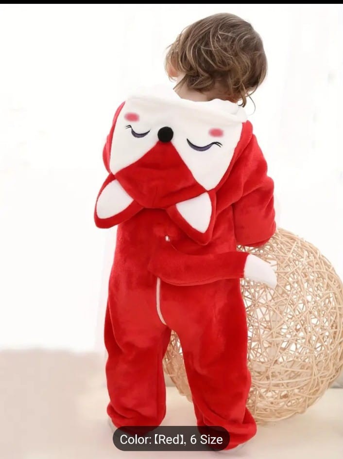 Rabbit One Piece Baby Jumpsuit (5)