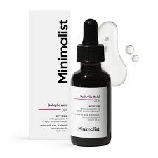 Minimalist Anti-Acne 2% Salicylic Acid Face Serum 30ml for All Skin Types | Reduces Blackheads,Oiliness, Excess Oil & Bumpy Texture | BHA Based Exfoliant