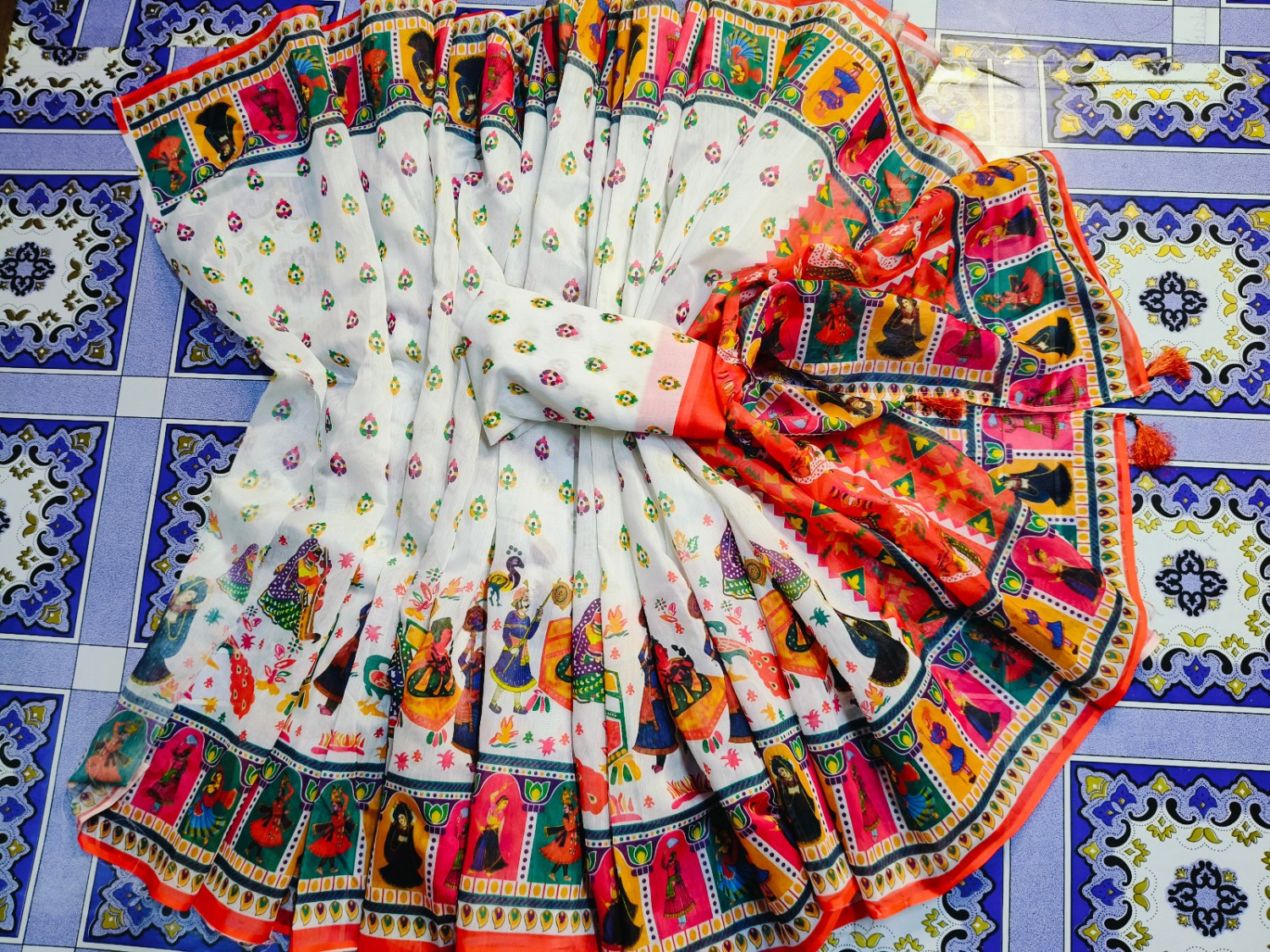 Premium Half Silk Saree For Women