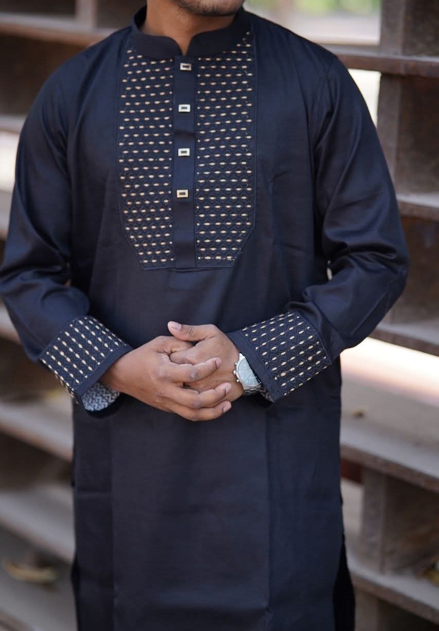 premium embroidery Panjabi (2)