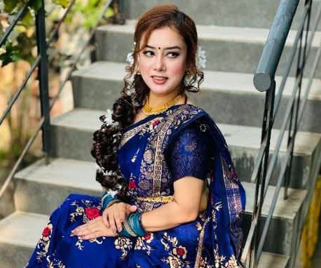 Dupion Silk Saree with Blouse Piece
