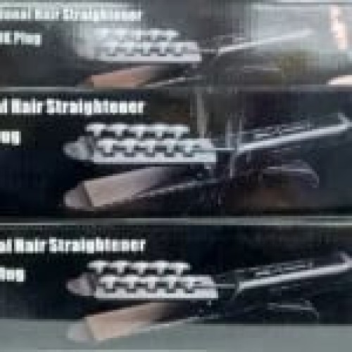 Flat Iron Hair Straightener Beauty Portable Steam Styler