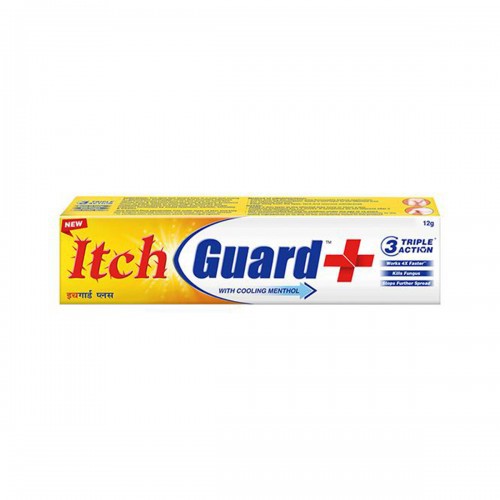 Itch Guard Plus Medicated Antifungal Cream 12g