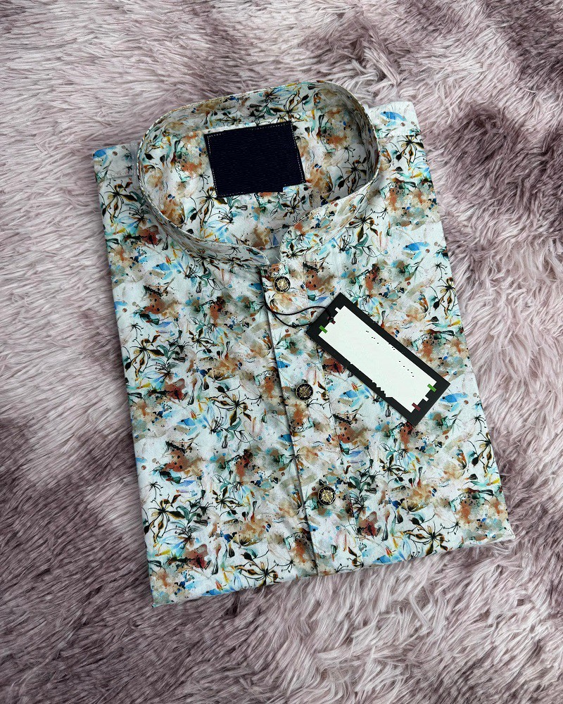 Elegant Style Digital Print Panjabi