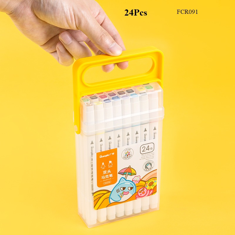 Guangbo Markers Set 24 Colors Sketching Markers