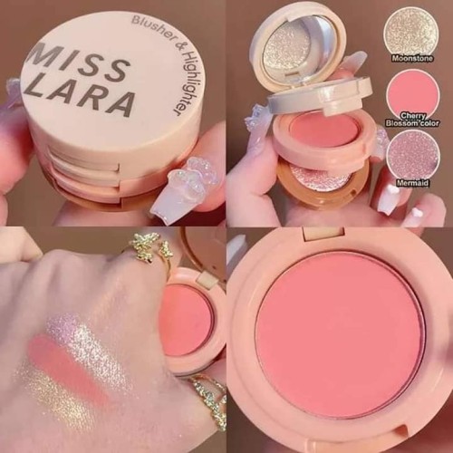 Miss Lara 3 Layer Blusher & Highlighter