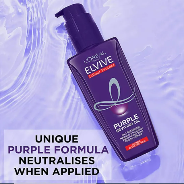 Loreal Paris Elvive Colour Protect Purple Reviving Oil 100ml