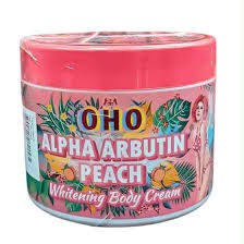 OHO Alpha Arbutin Peach Whitening Body Cream 300g