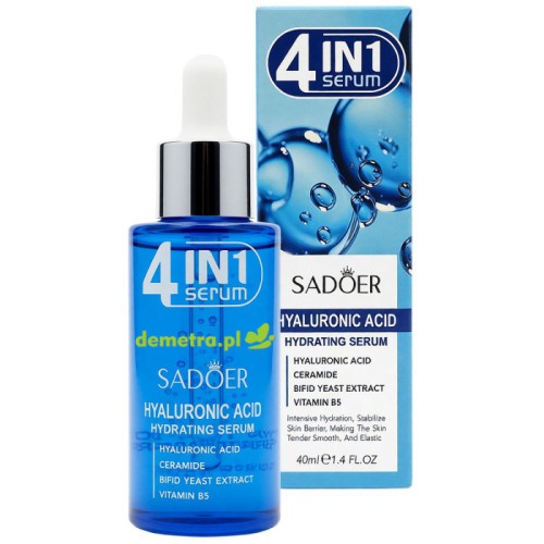 Sadoer 4-in-1 Hyaluronic Acid Hydrating Serum 40ml