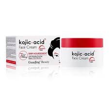 Guanjing Beauty Kojic-acid Face Cream 50gm | Brighten Skin Deep Nourishment & Anti-Wrinkle Firming and Repair Skin Barrier